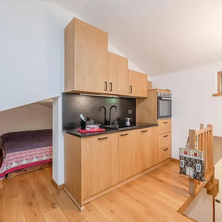 Nest-home In Front To Mont Blanc