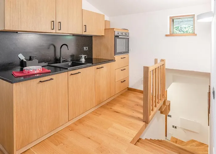 Nest-home In Front To Mont Blanc